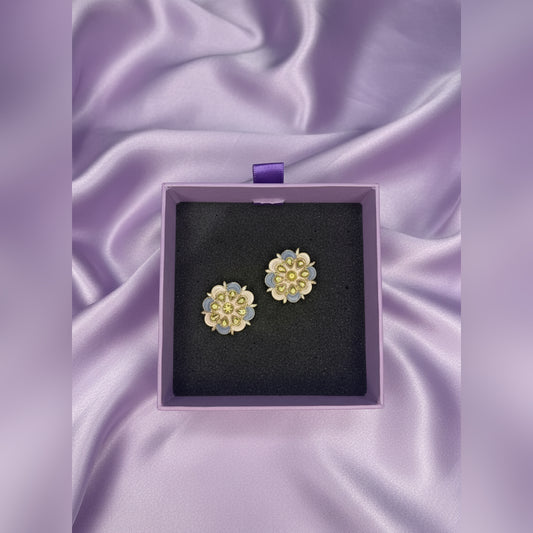 Elegant Floral Stud Earrings for Women | Trendy Everyday Jewelry by Mera Jhumka